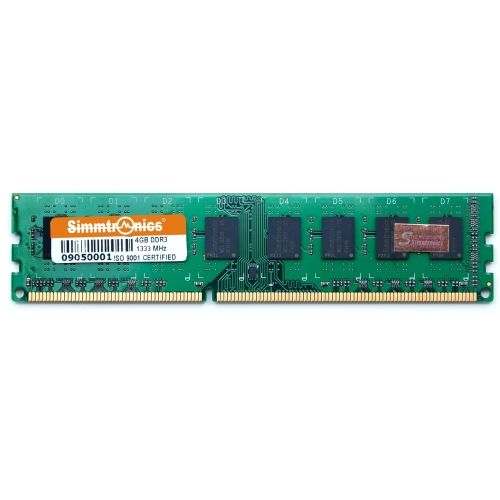 голяма снимка на DDR3 4GB 1333MHz SIMMTRONICS SIM-22823013