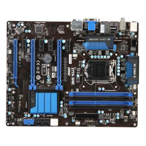голяма снимка на MSI Z77A-G45 LGA1155