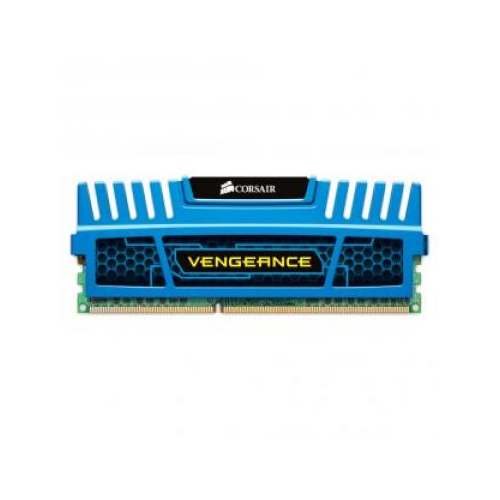 голяма снимка на CORSAIR 4GB Vengeance DDR3 1600Mhz 1.5V CL9 BLUE
