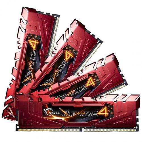 голяма снимка на G.SKILL 4x8GB DDR4 Ripjaws 4 F4-2133C15Q-32GRR