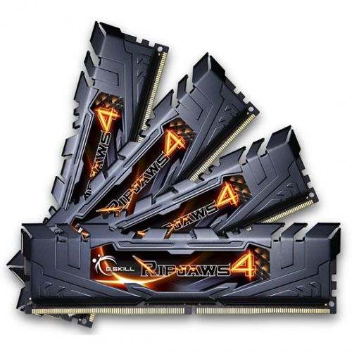 голяма снимка на G.SKILL 4x8GB DDR4 Ripjaws 4 F4-2133C15Q-32GRK