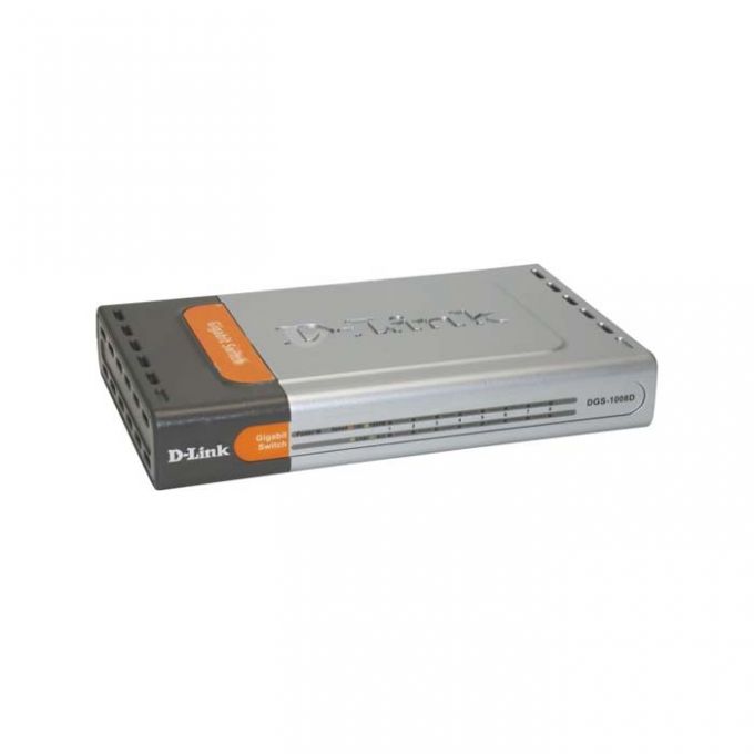 голяма снимка на D-LINK SW DGS-1008D 1000TP/ 8P