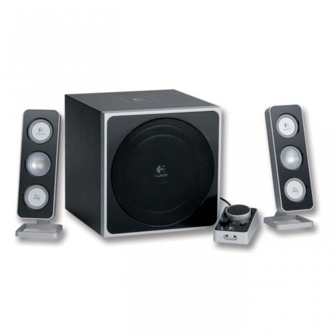голяма снимка на LOGITECH Z-4 /2.1 BLACK