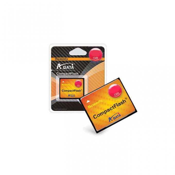 голяма снимка на 8GB CF CARD SPEEDY A-DATA