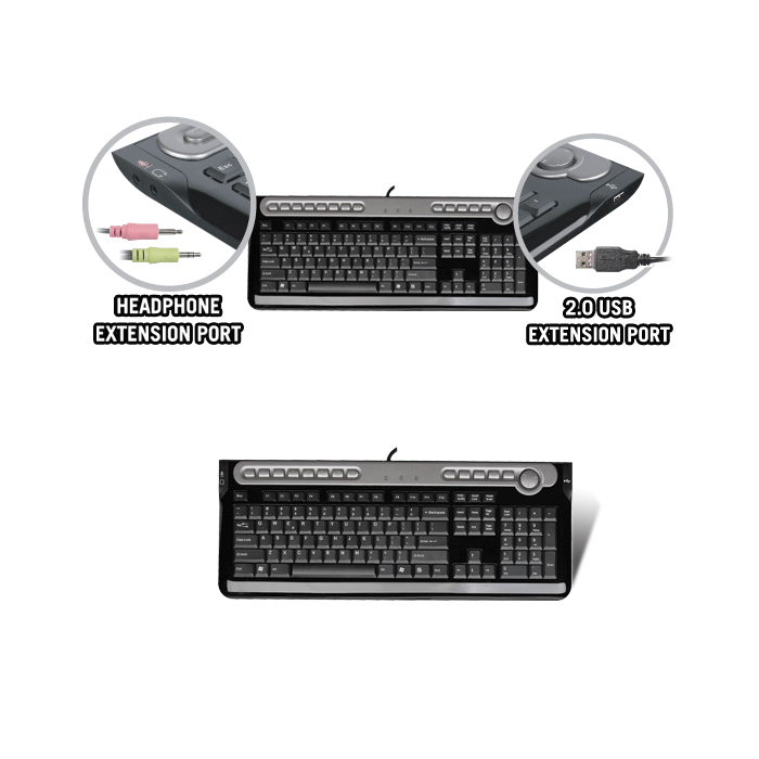 голяма снимка на A4 KX-5MU AUDIO MMEDIA KB PS/2