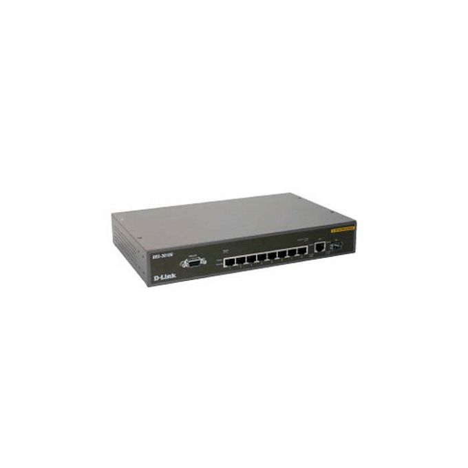 голяма снимка на D-LINK DES-3010G 8P 10/100+1GB