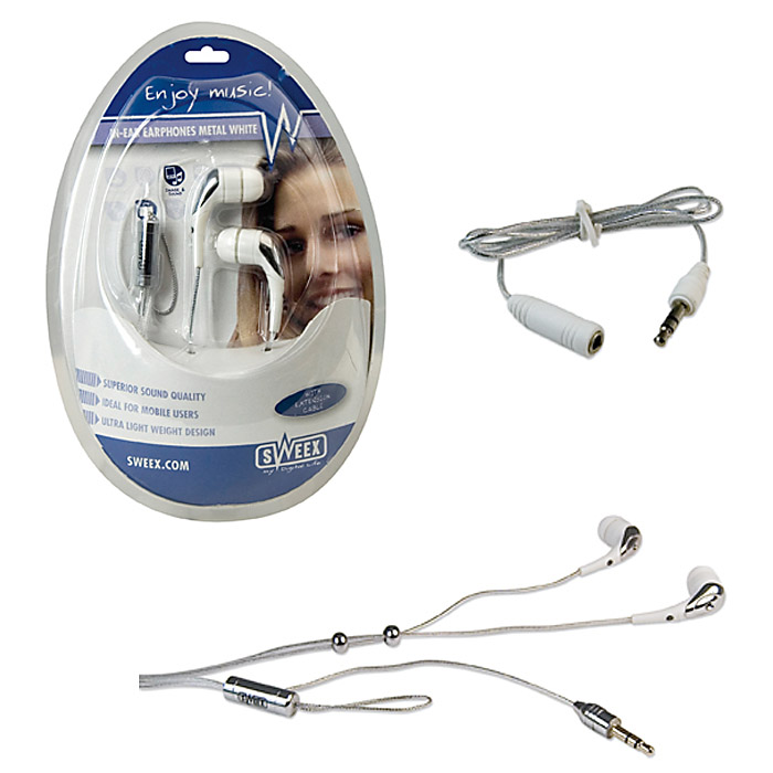 голяма снимка на SWEEX HM101 IN-EAR EARPH METAL