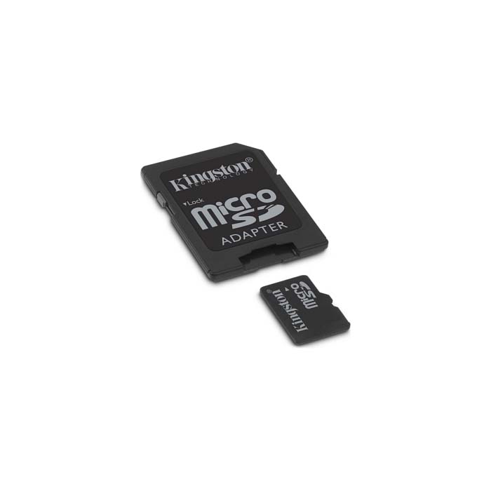голяма снимка на 2GB SD MICRO KINGSTON 1XADAPT