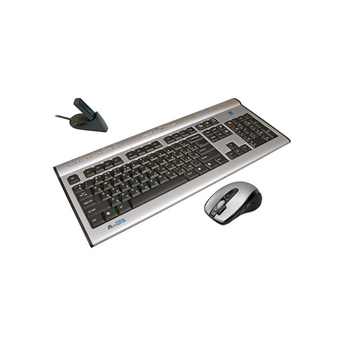 голяма снимка на A4 GK-770D WL X-SLIM KB+MOUSE