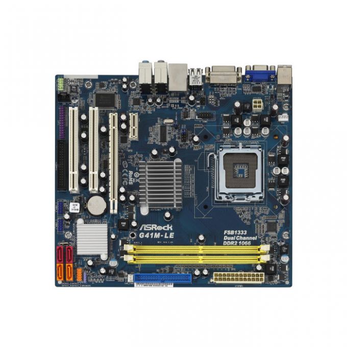 голяма снимка на ASROCK G41M-LE/G41/LGA775