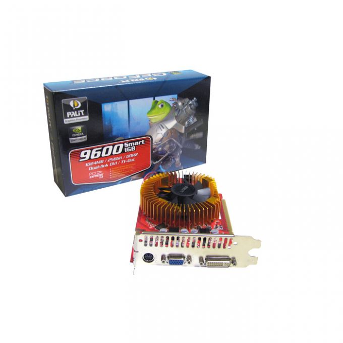 голяма снимка на PALIT 9600 SMART 1GB DDR2