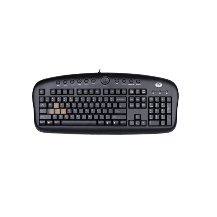 голяма снимка на A4 KB-28G GAME MMED/BLACK/USB