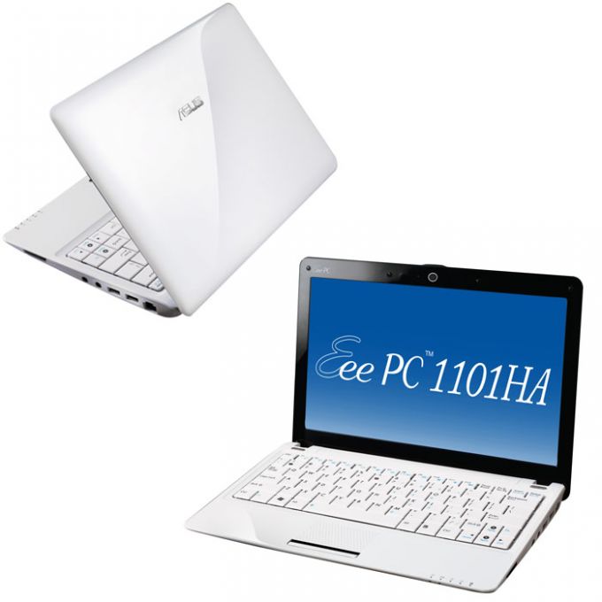 голяма снимка на ASUS EEEPC 1101HA/160G/WIN/WHI