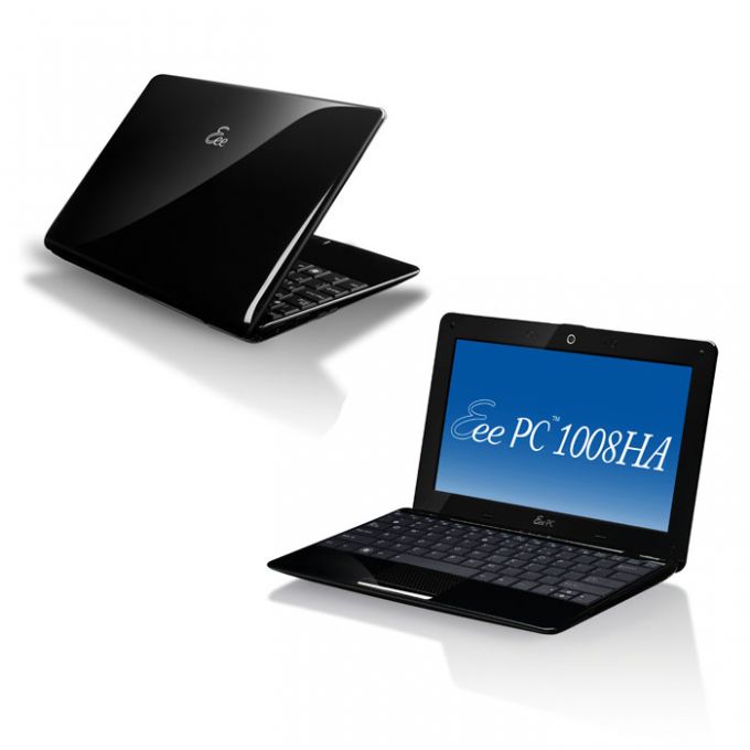 голяма снимка на ASUS EEEPC 1008HA /BLACK/N280