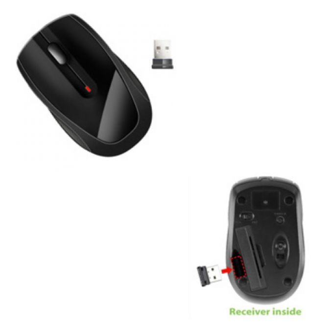голяма снимка на KEYMOUSE MA-C233 OPT/WL/BK/USB
