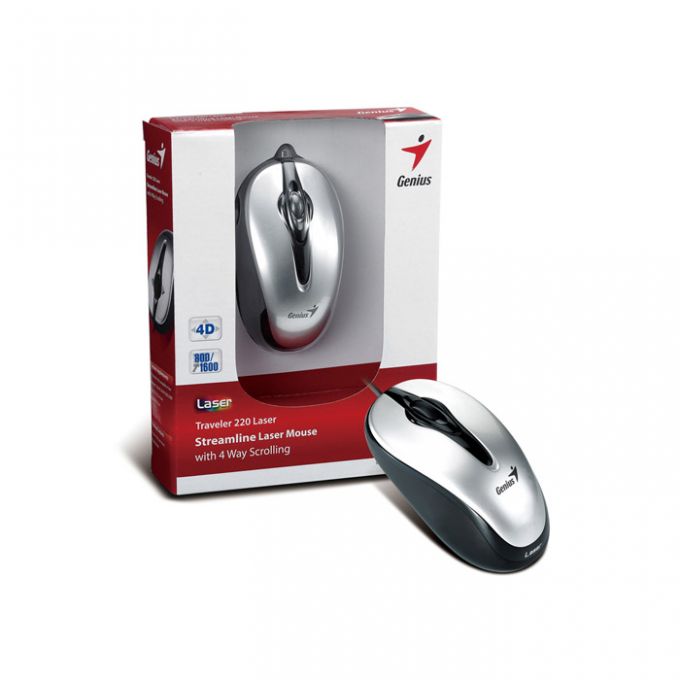 голяма снимка на GENIUS TRAVELER 220 LS USB