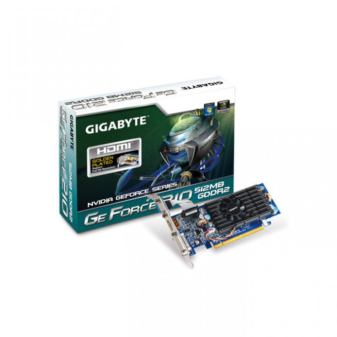 голяма снимка на GB N210OC-512I /GF210 GDDR2