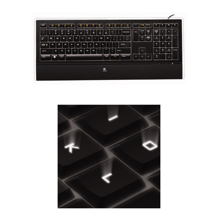 голяма снимка на LOGITECH ILLUMINATED KB