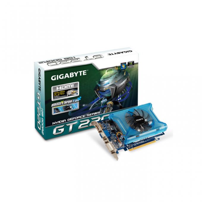 голяма снимка на GB N220D2-1GI /GT220 GDDR2