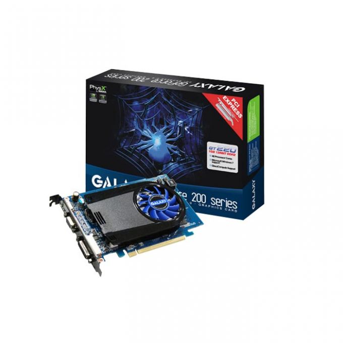 голяма снимка на GALAXY GT220 512MB DDR2 PCI-E