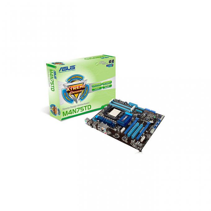 голяма снимка на ASUS M4N75TD /NF 750A/AM3