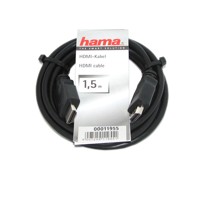 голяма снимка на CABLE HDMI-HDMI /1.5M/ 5GB/S