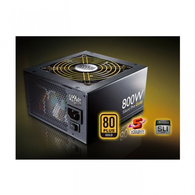 голяма снимка на PSU CM SILENT PRO GOLD 800W