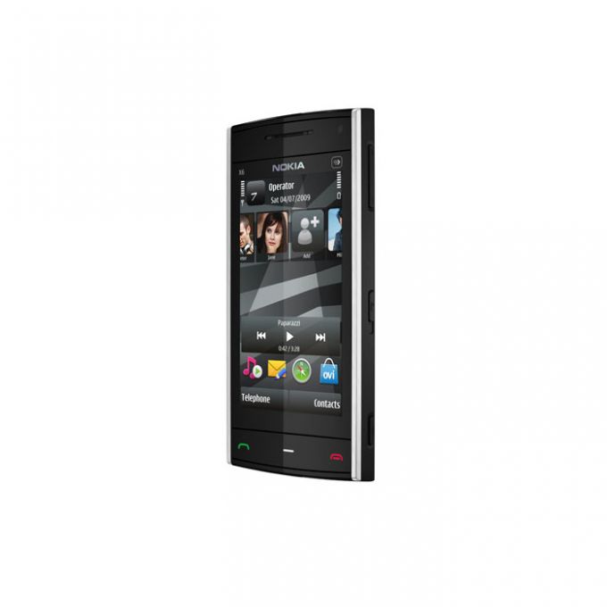 голяма снимка на NOKIA X6-00 BG BLACK 8GB