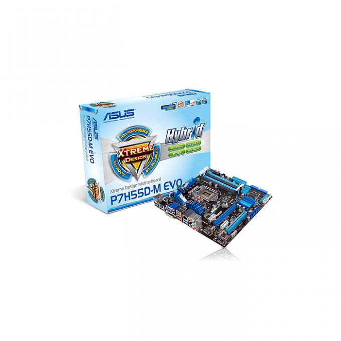 голяма снимка на ASUS P7H55D-M EVO /H55/LGA1156