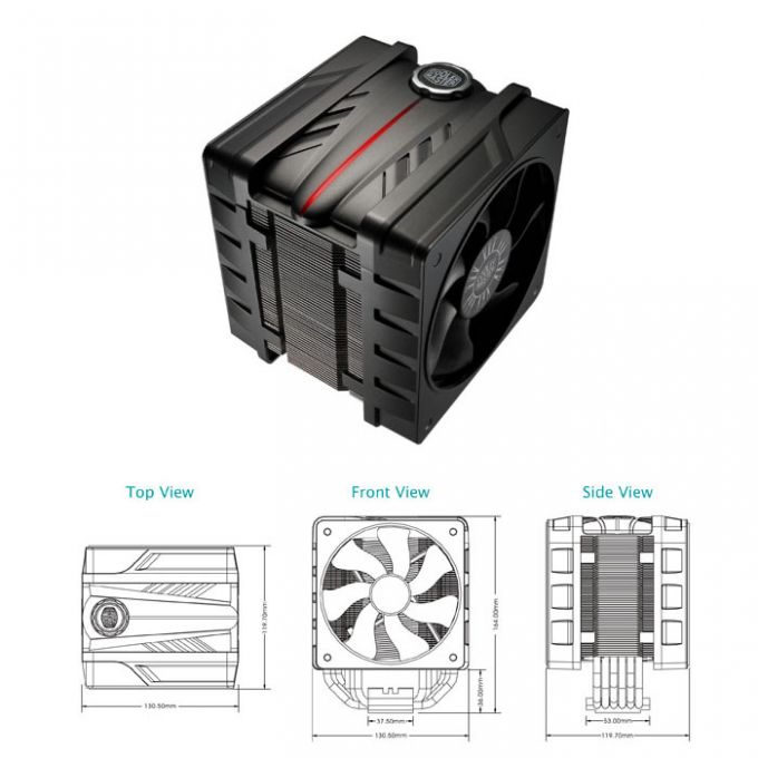 голяма снимка на CM V6 GT COOLER