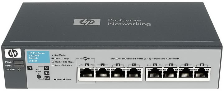 голяма снимка на J9449A V1810-8G SWITCH