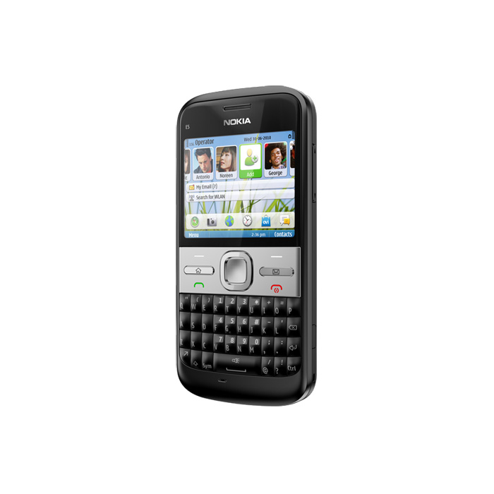 голяма снимка на NOKIA E5-00 BG CARBON BLACK