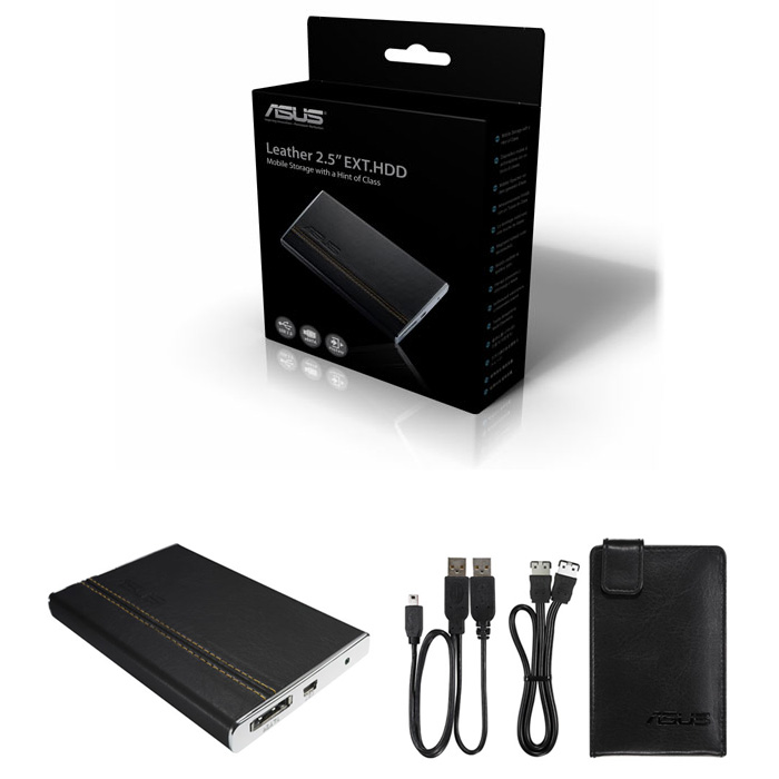 голяма снимка на EXT 320G 2.5 ASUS LEATHER USB2