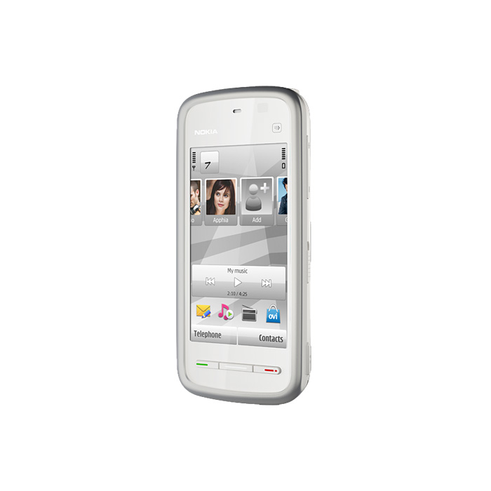 голяма снимка на NOKIA 5228 BG WHITE SILVER