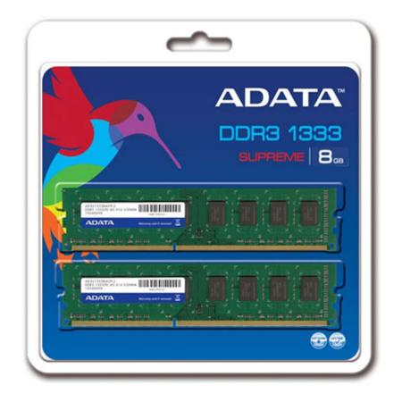 голяма снимка на 2X4GB DDR3 1333 A-DATA