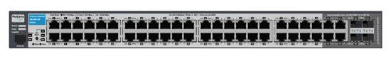голяма снимка на J9280A E2510-48G SWITCH