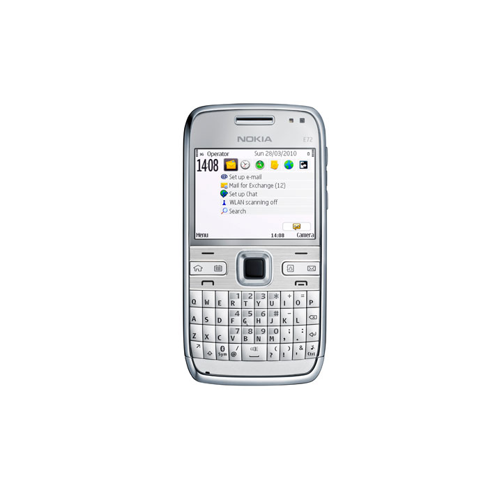 голяма снимка на NOKIA E72-1 BG ZIRCON WHI NAV