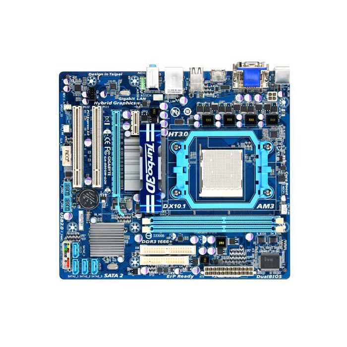 голяма снимка на GB 880GM-D2H /AMD880G/AM3