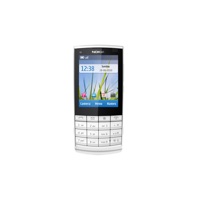 голяма снимка на NOKIA X3-00 BG WHITE/SILVER