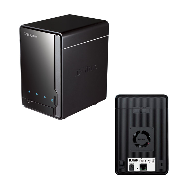 голяма снимка на D-LINK DNS-320 2-BAY NWRK ENCL