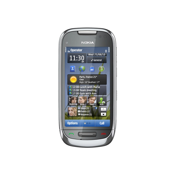 голяма снимка на NOKIA C7 BG FROSTY METAL