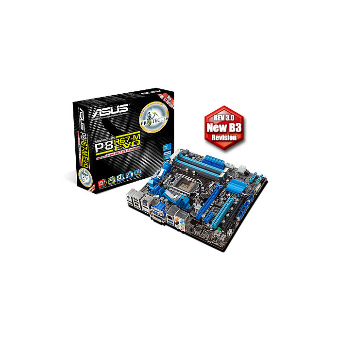 голяма снимка на ASUS P8H67-M EVO /H67/LGA1155