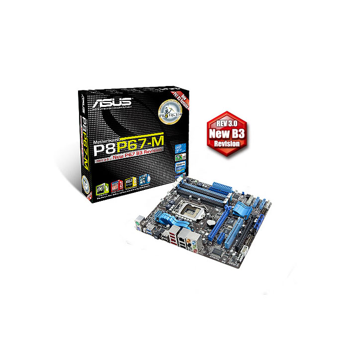 голяма снимка на ASUS P8P67-M /P67/LGA155
