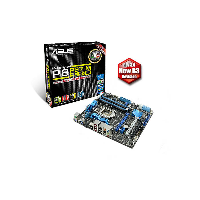 голяма снимка на ASUS P8P67-M PRO /P67/LGA1155