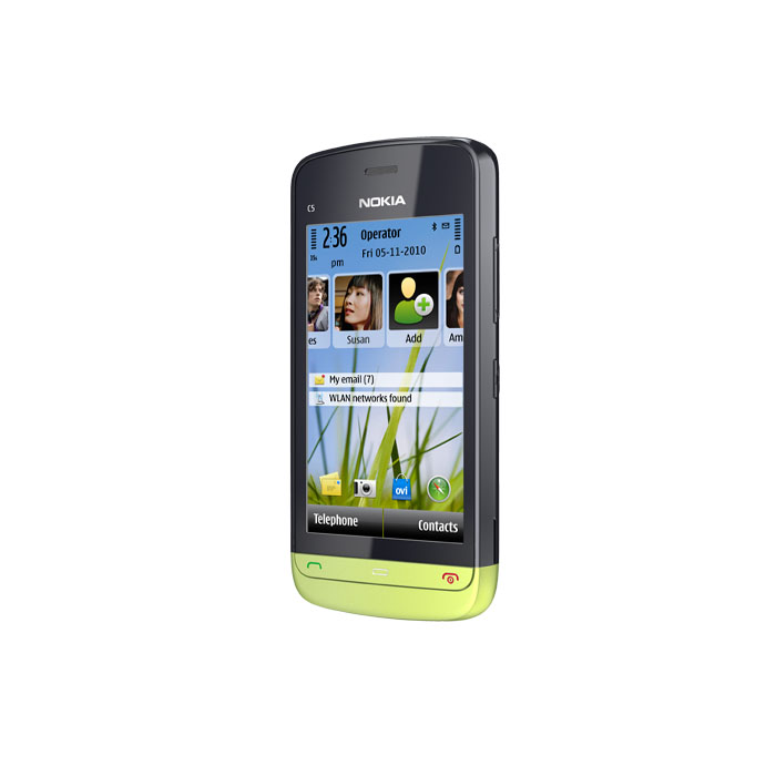 голяма снимка на NOKIA C5-03 EURO LIME GREEN