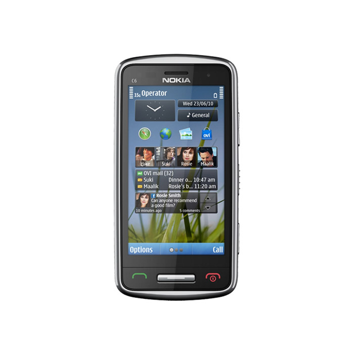 голяма снимка на NOKIA C6-01 BG SILVER