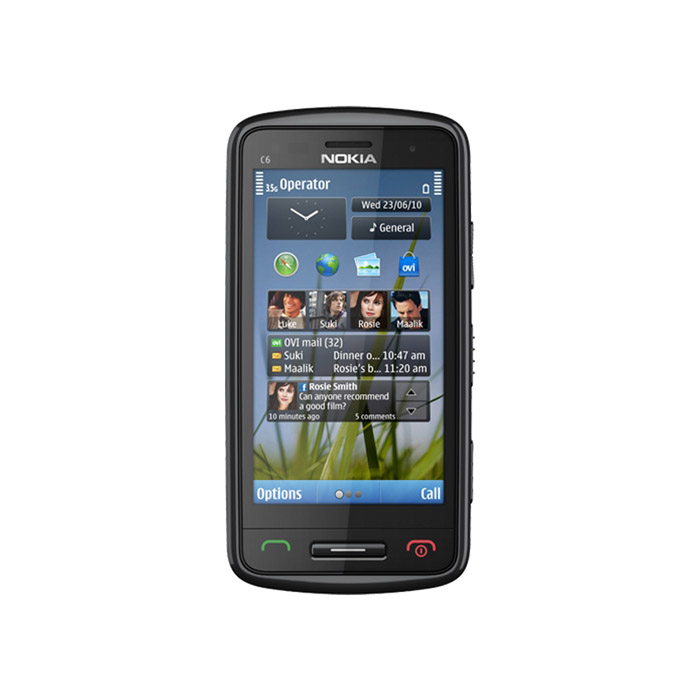 голяма снимка на NOKIA C6-01 BG BLACK