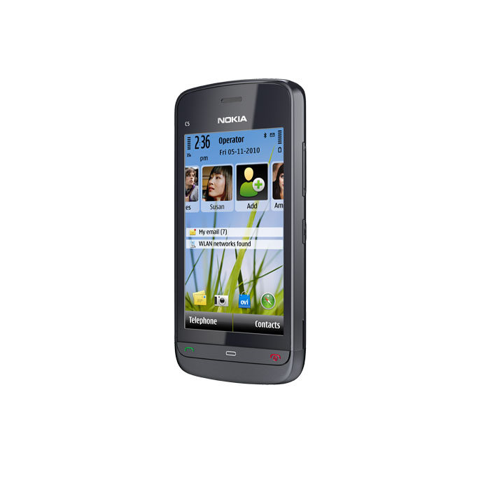 голяма снимка на NOKIA C5-03 BG GRAPHITE BLACK