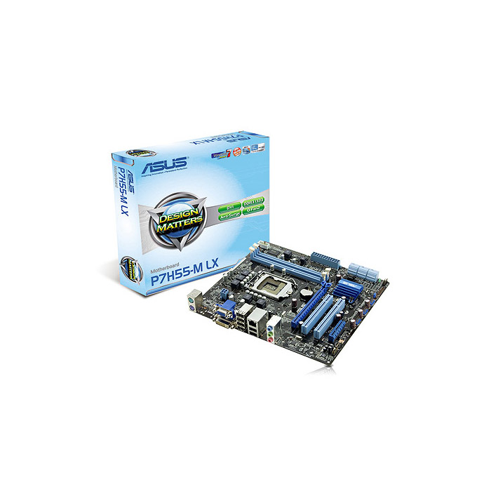 голяма снимка на ASUS P7H55-M LX /H55/LGA1156