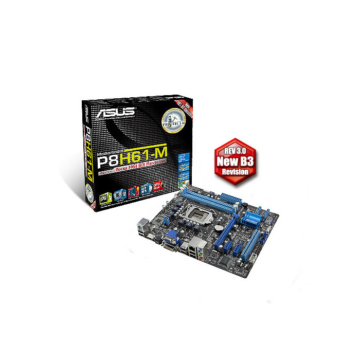 голяма снимка на ASUS P8H61-M /H61/LGA1155